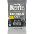 Kettle Foods Potato Chips, Krinkle Salt & Fresh Ground Pepper, 5 Oz