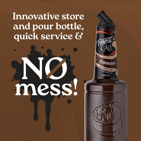 1 (33.8 Oz) Finest Call Premium Espresso Martini Drink Mix, Liter Bottle Fl