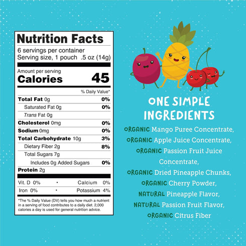 Pack, packed, 0.5 oz (Pack 6, YOU LOVE FRUIT All Natural Fruit Snacks, Healthy Snack Real Fruit! Gluten Free, Non GMO