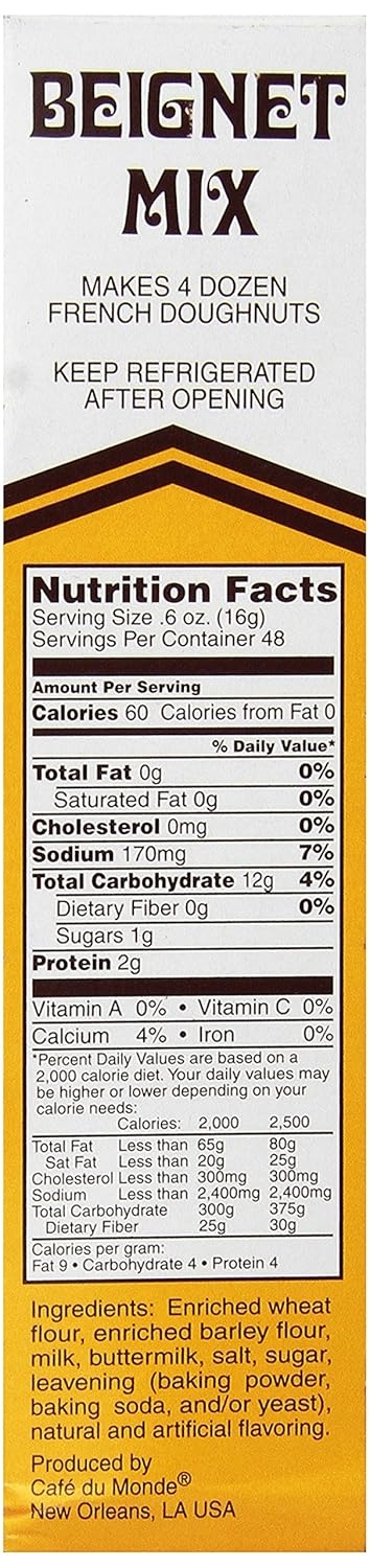 Cafe Du Monde Beignet Mix, 28 Oz (Pack of 1)
