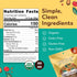 8 oz 3 Pack Lark Ellen Farm Vanilla Cinnamon Granola Clusters, Gluten Free, Vegan, Certified Organic, Low Sugar Healthy