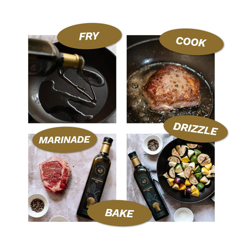 16.9 oz. 3rd 100% House of Macadamias, Macadamia Nut Oil, Extra Virgin, High Heat Cooking Oil, Cold-Pressed, fl.