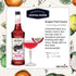 (750 ml, 2-Pack) Monin - HomeCrafted Dragon Fruit Cosmo Cocktail Mix, Ready-to-Use Drink Mixer, Strawberry & Pear