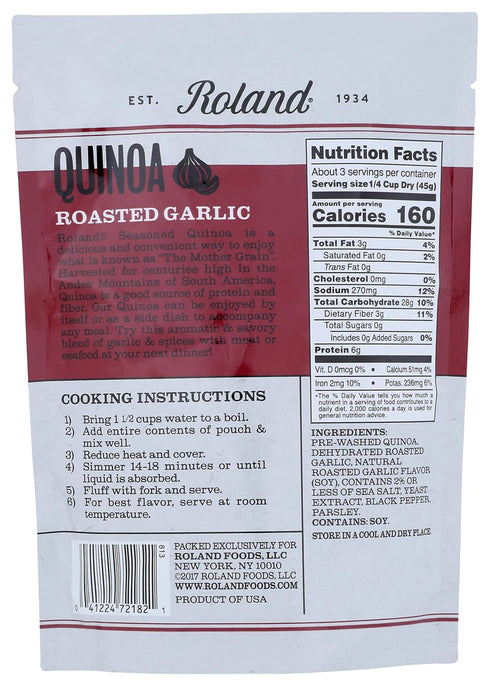 5.46 oz Roland Roasted Garlic Quinoa