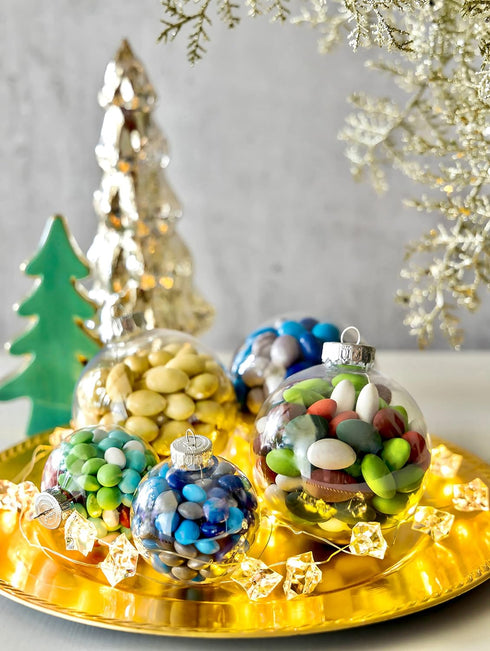 Sconza Pack 3 (4.5 Chocolate Candy Cane Almonds | Roasted Almonds with Peppermint Candy Crunch | of Ounce Each)