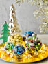 Sconza Pack 3 (4.5 Chocolate Candy Cane Almonds | Roasted Almonds with Peppermint Candy Crunch | of Ounce Each)