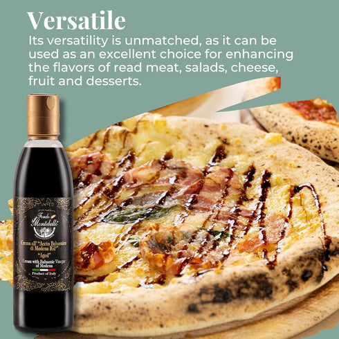 Tasting Combo - Balsamic Vinegar of Modena and Balsamic Vinegar Glaze, The Perfect Mix, IGP-Certified Balsamic Vinegar