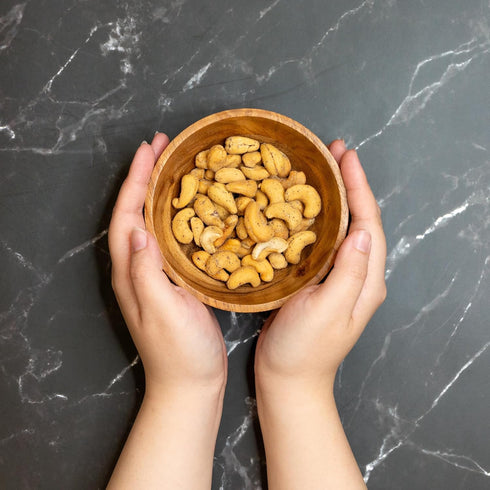 2oz Packs (5 Count) IChoose Black Pepper Sea Salt Cashews, Individual Snack Bold Cracked Pepper Roasted Cashews