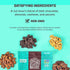 12 oz. (Pack 6) Second Nature Dark Chocolate Medley Trail Mix, Resealable Pouch of Certified Gluten-Free Snack Mix Dark