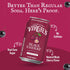 Pack 24 (12 oz Virgil's Naturally Bold Handcrafted Black Cherry Soda, of fl Can each) - Bold Creamy Flavor with Mellow