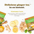 Pocas 2-Pack, 20 Packets Honey Ginger Instant Tea Powder, Soursop Flavor Ginger Extract & Real Sweetener, Caffeine-Free
