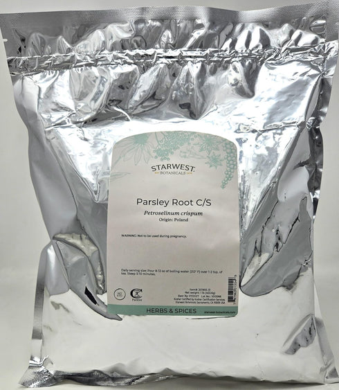 Starwest Botanicals Parsley Root Cut & Sifted, 1 Pound