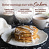 16 oz (Pack 3) Jovial Organic Einkorn Pancake & Waffle Mix - Pancake Mix, Premium Batter Flour for Waffle Maker, Fast