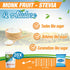 20X 2270; 1-LB Monk FruitStevia & Allulose All Purpose Sweetener Sugar Sweetness; Total Servings Zero Calorie
