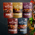Urbani Set 5 BBQ Rubs & Seasonings Gift for Men Gourmet Grilling & Smoking Spices in Gold Foil Gift Box, Meat & Fire
