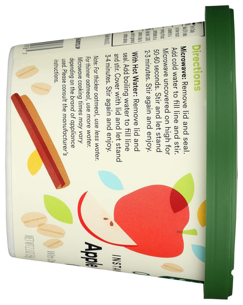 365 2.1 by Whole Foods Market, Organic Instant Oatmeal, Apple Cinnamon Chia, Ounce