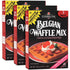 Classique Fare Belgian Waffle Mix, 16 Oz Boxes (Pack of 3), Makes Waffles, Pancakes, Muffins & Crepes