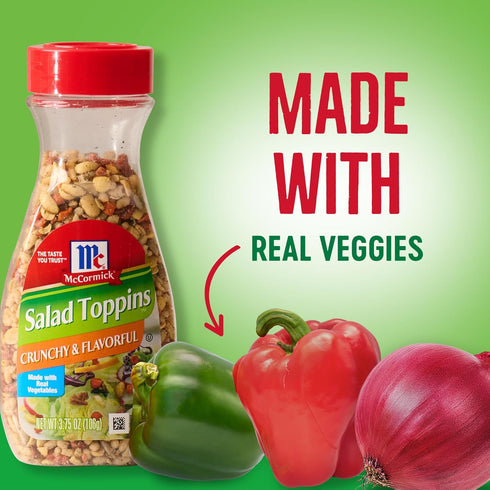 3.75 oz McCormick Salad Toppins Crunchy & Flavorful