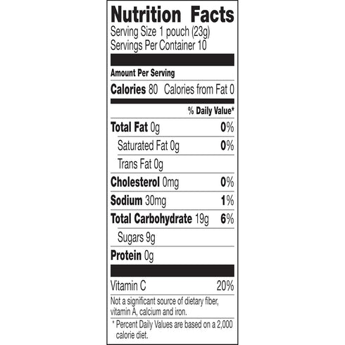 0.8 10 Count (Pack 1) Betty Crocker Fruit Snacks, SpongeBob SquarePants Snacks, Ounce