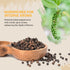 52USA 39 oz 18 oz, Himalayan White Salt (Coarse Grain) + Whole Black Peppercorns Salt and Pepper Grinder, Black