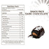 Nakheel Alya 16 Dark Chocolate Almond Stuffed Dates, Pieces Gourmet Healthy Snack, Gluten-Free