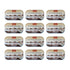 4oz. (PACK 12 Icelandic Cod Liver Wild Caught (Foie de Morue) OF CANS)