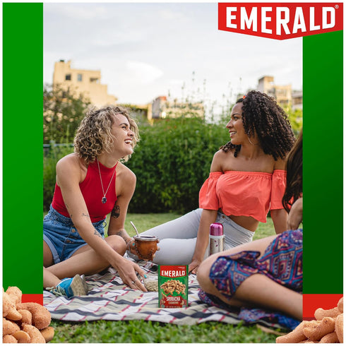 (2-Pack) 5 Oz Emerald Nuts Sriracha Seasoned Cashews | Resealable Bag | Kosher Certified, Non-GMO, Contains No