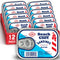 Beach Cliff Sardines in Water, 3.75 oz Can (Pack of 12) -