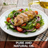 128 oz, 1 Kevala Canola Oil - Delicate Oil for Cooking and Baking with Mild Scent and Flavor, Made with Carefully