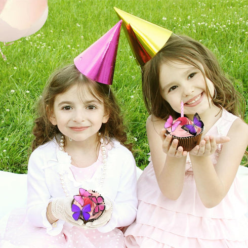 Sugar Robot Inc. Edible Butterflies for Cake Decorating - Small Size, Premium Crafted in the USA - Butterfly Cake