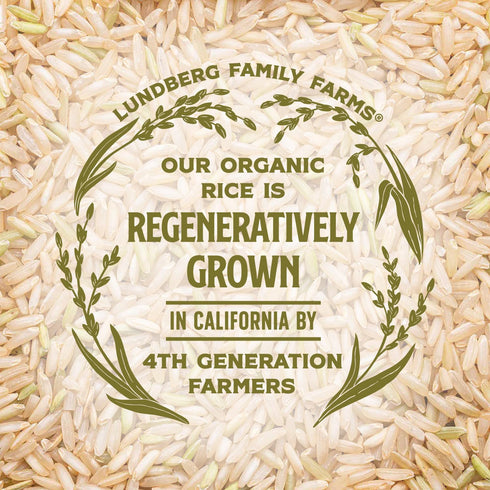 32 Oz Lundberg Organic Basmati, Long-Grain Brown Rice Non-Sticky, Fluffy & Aromatic