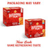 100ct (Pack 4) Luzianne Unsweetened Iced Tea Bags, Family Size, Box