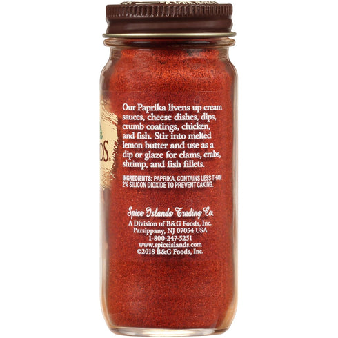 Spice Islands Paprika, 2.1 oz