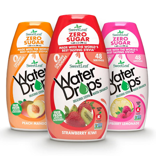 Sweetleaf Stevia Natural Water Drops, Variety Pack