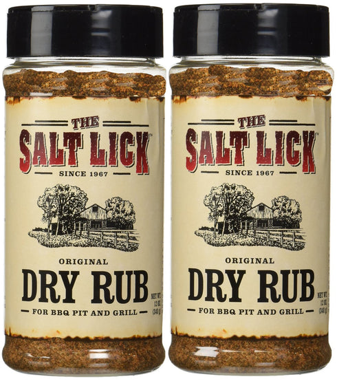 Salt Lick Original Dry Rub, 2 Pack, 12 ounces each