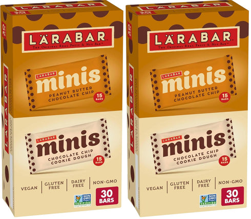LRABAR Chocolate Mini Bars Variety Pack, Gluten Free Vegan Fruit & Nut