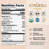 9 Oz Struesli Original Organic Granola, Grain & Gluten Free, Healthy Snacks with Chia Seeds, Nuts and Sea Salt