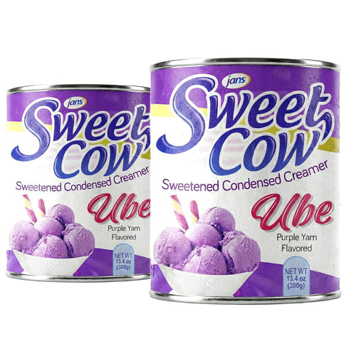 Ube Condensed Milk, 13.40 oz (Pack of 2) | Jans Sweet Cow