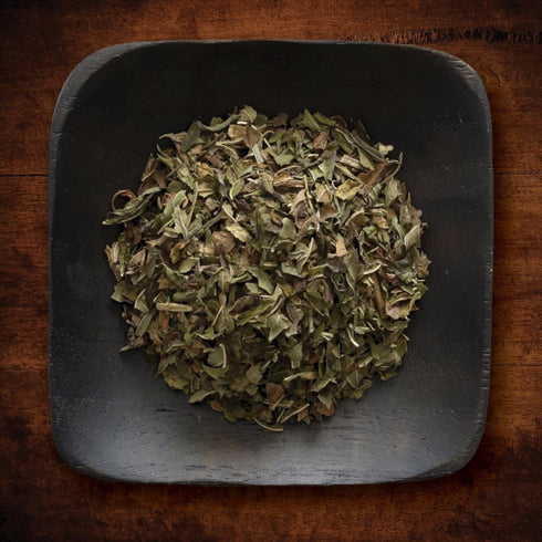 16 (Pack 1) Frontier Co-op Organic Peppermint Leaf, Cut and Sifted - Sustainably Grown - Kosher | Ounce