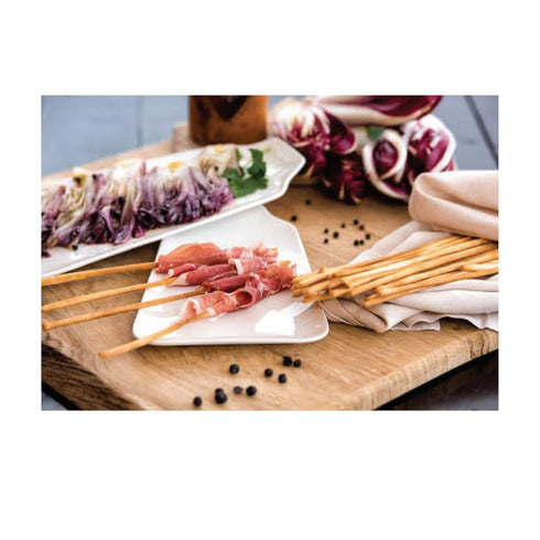 4.4 oz (125g) Flora Grissini Torinesi Traditional Italian Thin Breadsticks, Oven-Baked & Lightly Crisp Authentic
