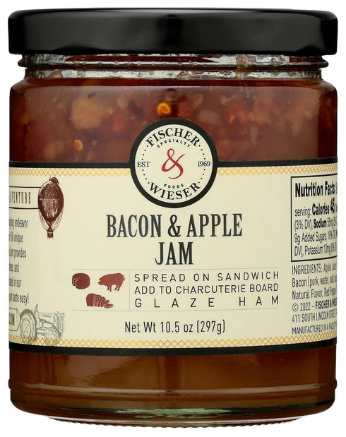Fischer & Wieser Bacon & Apple Jam, Spread On Sandwich, Add To