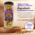 20 oz Stonehedge Farms Gourmet Caramel Popcorn Clusters | Reclosable Container | Mix Of Pop corn, Cashews, Almonds