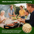 14m/46ft, 26mm/ 1'',1 VONSYONG HALAL Sausage Casing, Grade A Edible Drying Collagen Sausage Casings for Flavorous