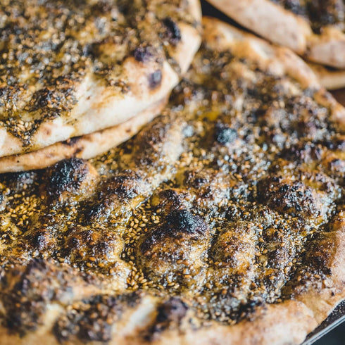 1lb Pack Kosher Za'atar Seasoning Mix Organic, No Salt, Authentic Zatar Seasoning Spice Blend with Sumac for Flavorful