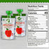 Wellsley Farms 24-Pack (3.2 oz 100% Organic Applesauce Pouches, Each) Real Fruit, No Sugar Added, Gluten-Free, Kosher