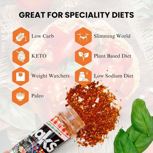 DAK's Spices Cajun Voodoo Blend, 100% Salt & Sugar Free Healthy Seasoning, Low Carb & Keto Friendly, 1.5 oz
