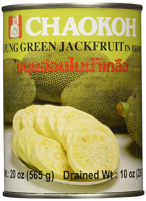 280g, 2 Pack Chaokoh Young Green Jackfruit in Brine