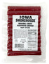 Iowa Smokehouse Cheesy Beef Sticks Hardwood Hickory Smoked Meat Sticks 8.75 Ounce
