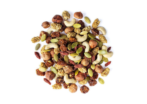 2 Mulberries, Food to Live Organic Antioxidant Trail Mix, Pounds Contains Goji Berries, Golden Berries, Pumpkin Seeds
