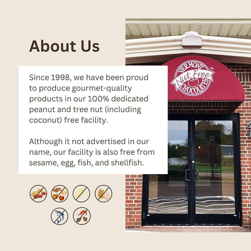12 2 Vermont Nut Free Chocolates Baking Cocoa Powder Ounces, Bags, Nut-free, Egg-free, Kosher